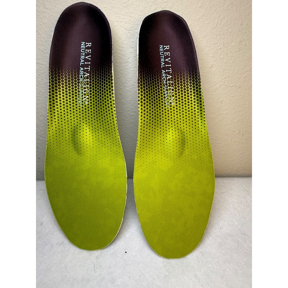 Revitalign Insoles Neutral Arch Support Shoe Inserts Size Large Cushion Orthotic